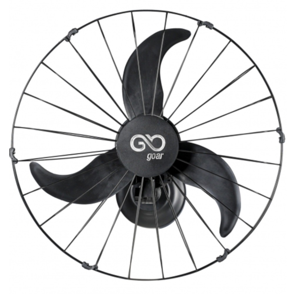 Ventilador de parede 60 cm oscilante preto  - V60P Goar - Home Appliances