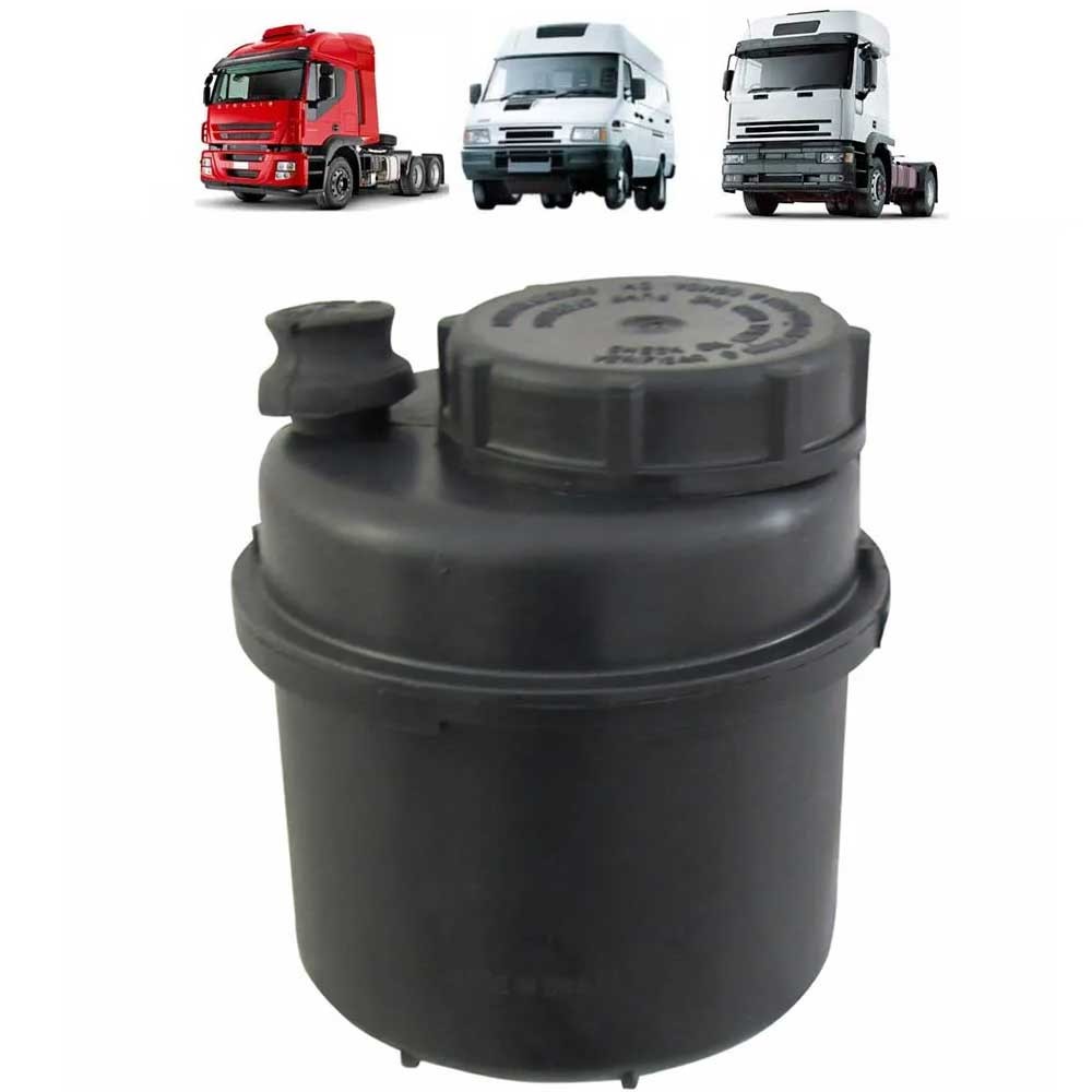 RESERVATORIO DIREÇÃO HIDRÁULICA STRALIS/EUROTECH/EUROCARGO/CAVALLINO/EUROTRAKKER/TRAKKER/DAILY 1997 A 2007 8188037 em Oferta na Shopee