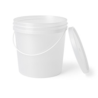 Balde Hermético 10 Litros Com Lacre e Alça Plástica Multiuso Branco em Oferta na Shopee