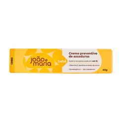 Creme Preventivo de Assaduras João e Maria Bebê 40g