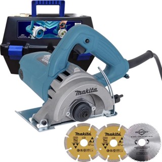 Serra Mármore 4.3/8 POL 1.300W 4100NH3ZX2 MAKITA kit com Discos e Maleta em Oferta na Shopee