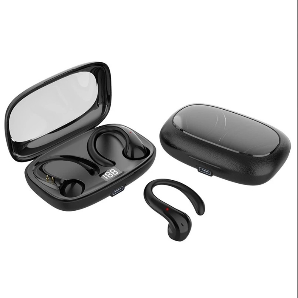 Novo OWS-15 Fones De Ouvido Sem Fio Bluetooth Fone Com Microfones Alta Fidelidade Som Estéreo Toque Inteligente Esportes