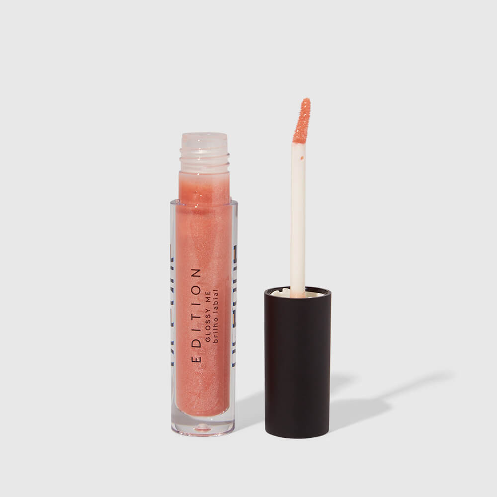 Brilho Labial Rosa Claro - Glossy Me Natural Rose Océane Edition 4g - Beauty