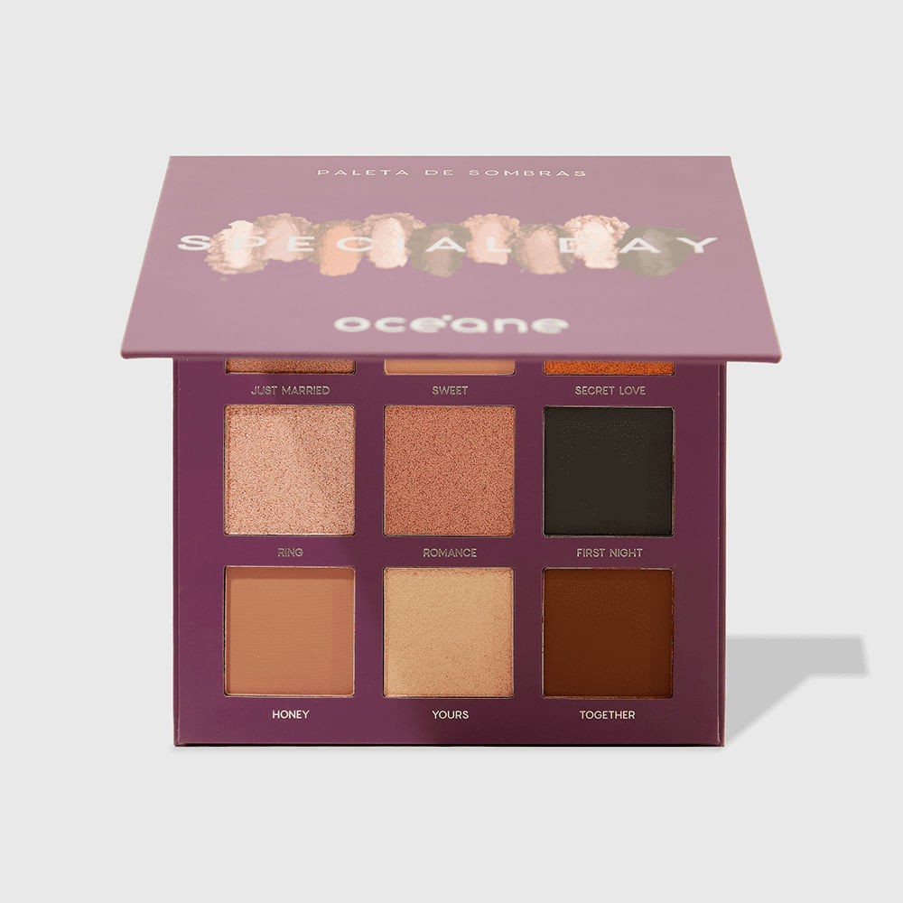 Paleta de Sombras - Special Day Océane Purple 25g - Beauty