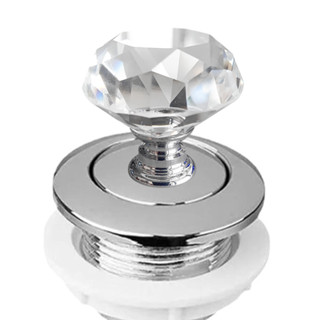 BOTÃO DIAMANTE CRISTAL DE PRESSÃO PARA CAIXA DE DESCARGA em Oferta na Shopee