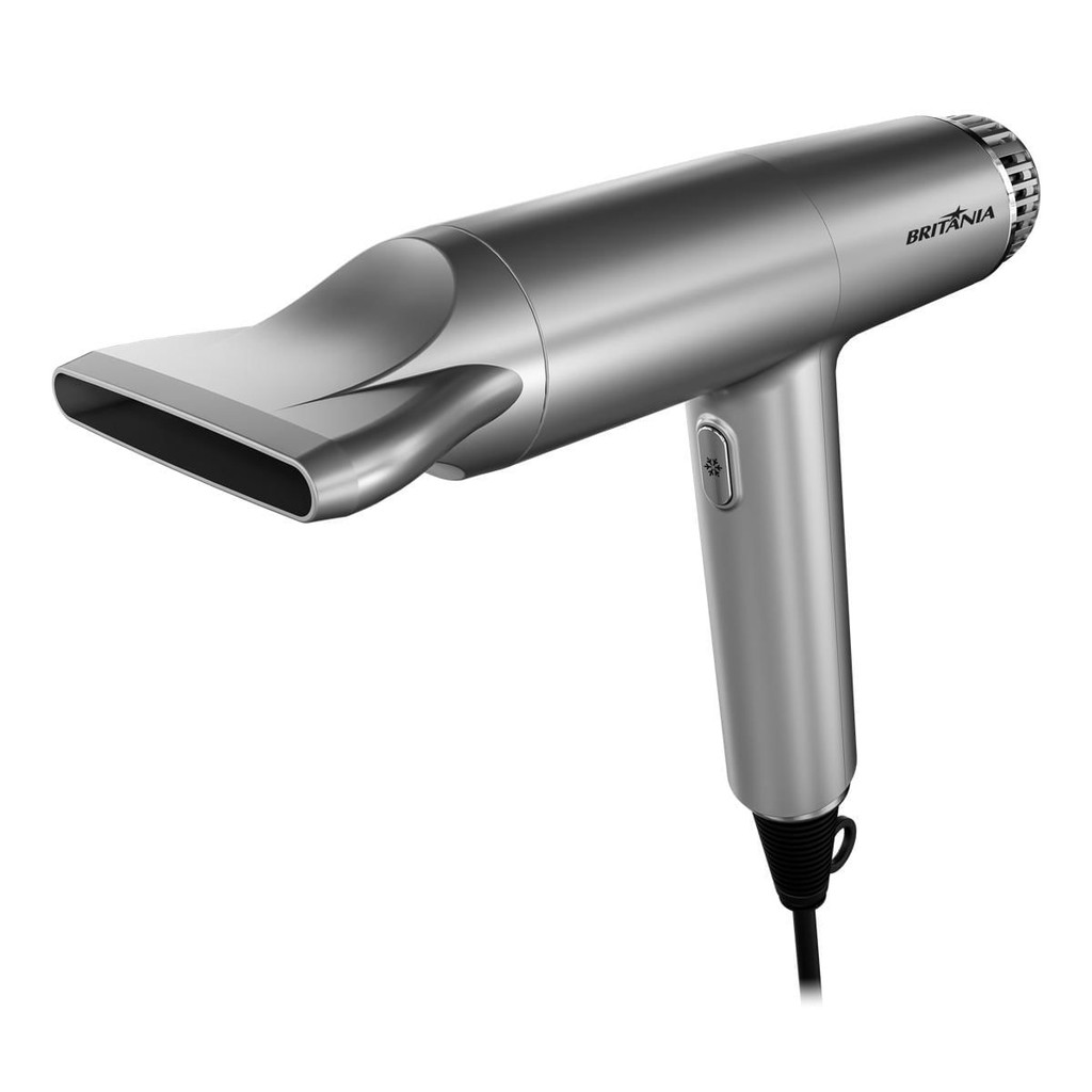 Secador de Cabelos Britânia 1600W Mais Silencioso BSC3400 - Beauty