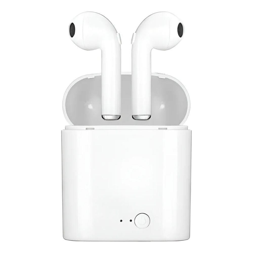 Kit 5 10 e 20 Fone de Ouvido Bluetooth I7-Mini Branco - Altomex — imagem 2 de 2