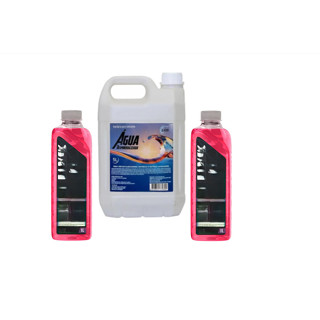 KIT ÁGUA + ADITIVOS PARA RADIADOR ROSA em Oferta na Shopee