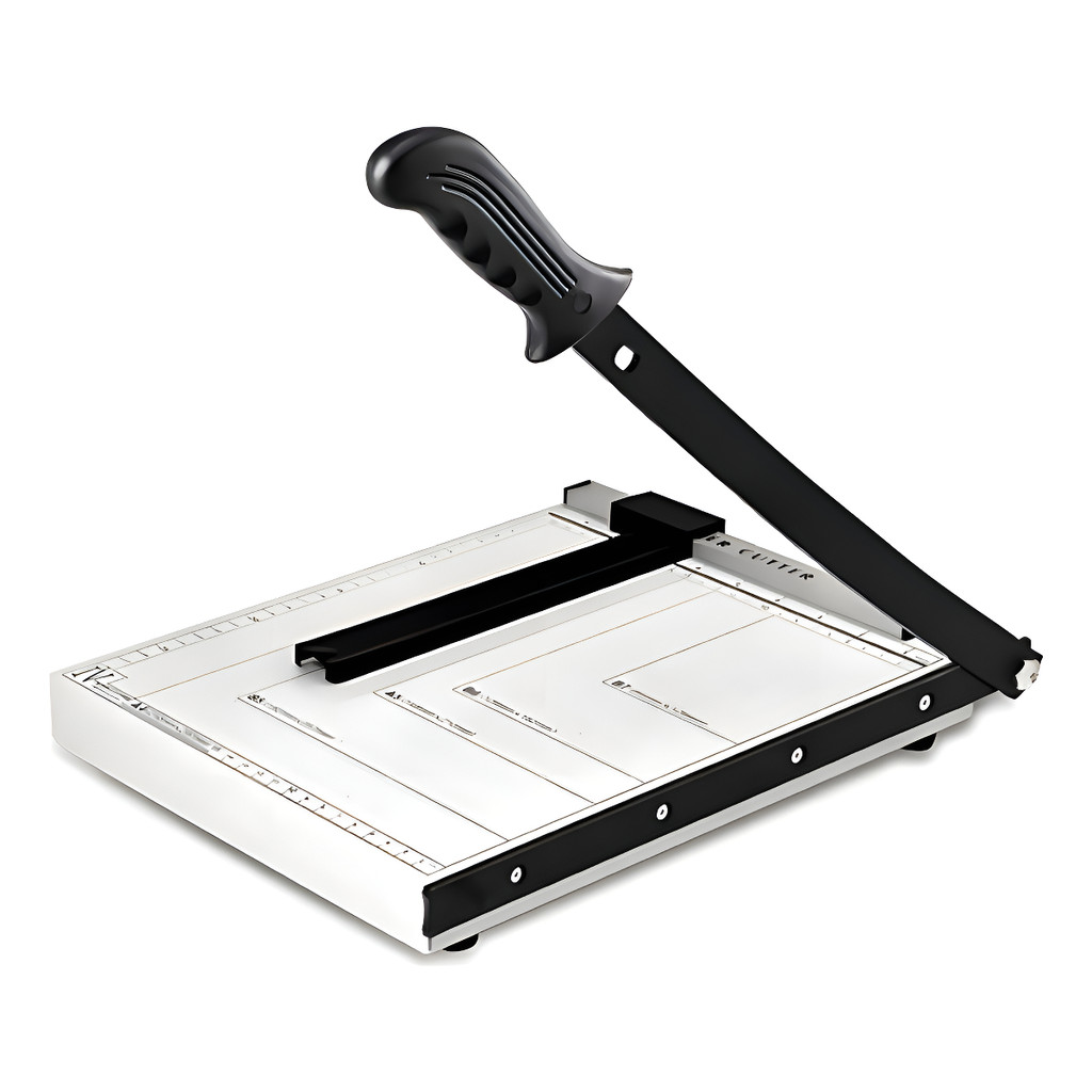 Guilhotina Cortador De Papel Manual Profissional A4 Em Metal em Oferta na Shopee