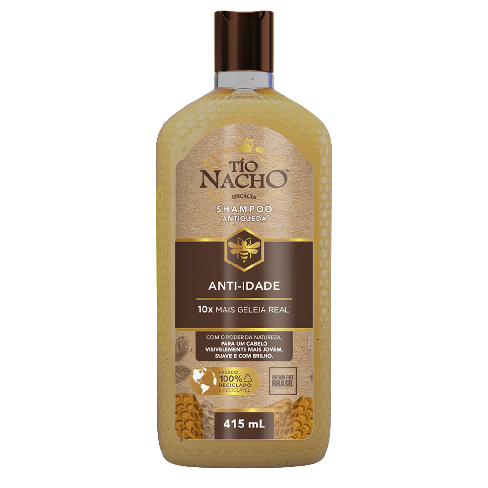 Shampoo Tio Nacho Anti Idade 415ml - Beauty