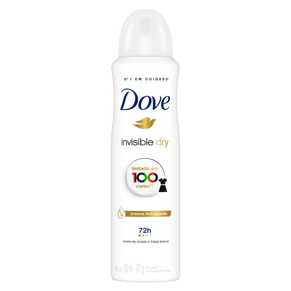 Desodorante Aerosol Dove Invisible Dry 150ml - Beauty