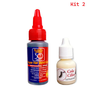 Kit de cola para cílios à prova d'água - Salon Pro 30sec