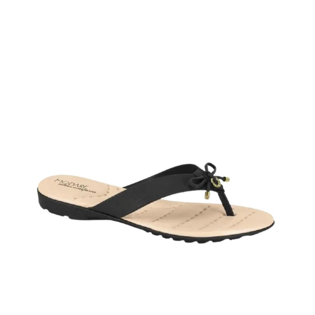Tamanco Modare  Ultraconforto Laço Feminino Preto em Oferta na Shopee