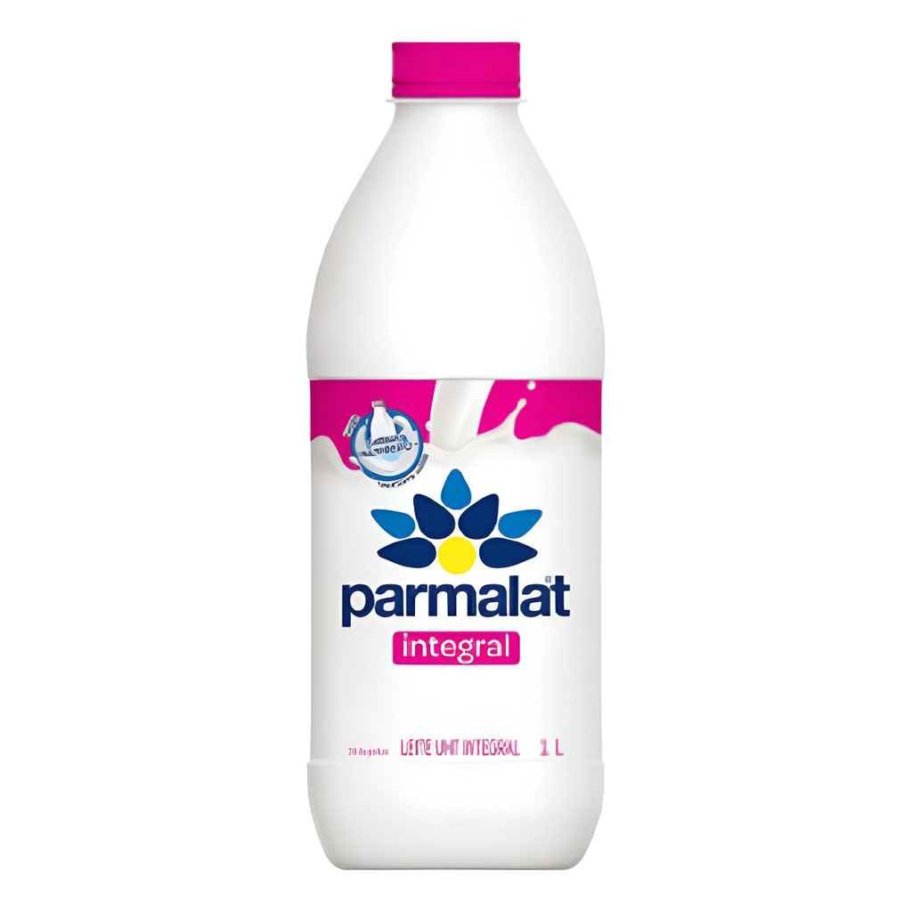 Leite Integral Parmalat Pet 1l Kit 6 Unidades