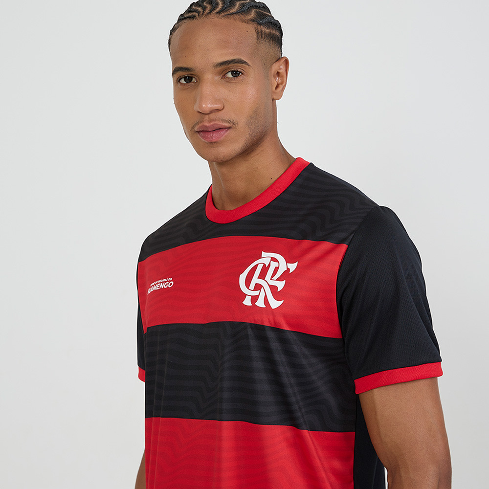 Camisa Flamengo Urban Masculina Oficial em Oferta na Shopee