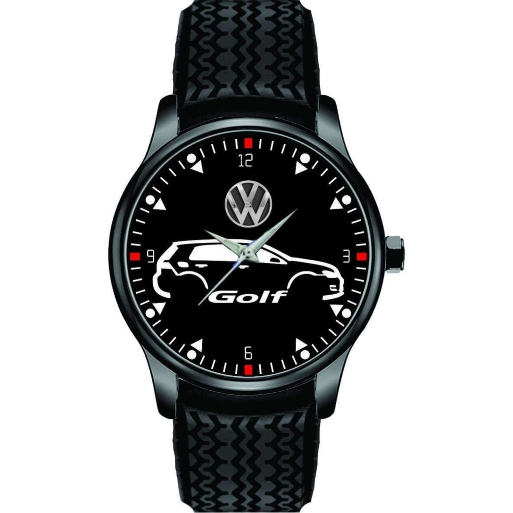 Relógio De Pulso Personalizado Desenho Golf 2008-cod.vwrp136 em Oferta na Shopee