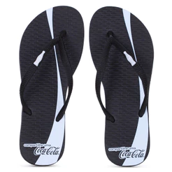 Chinelo Coca Cola Share a Coke Preto e Branco - Feminino
