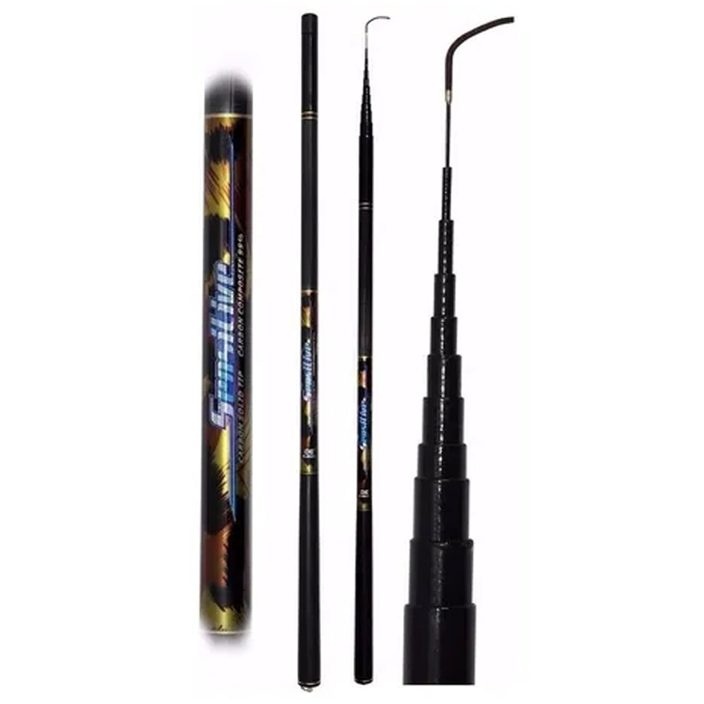 Vara Pesca Telescopica Sensitive 5010 5m Carbono