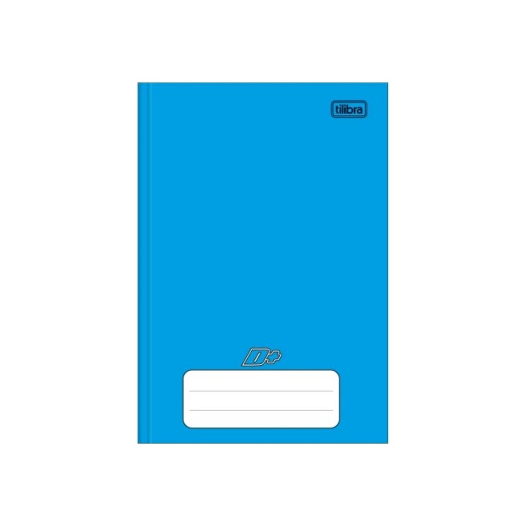 Caderno Brochura Capa Dura Pequeno AZUL