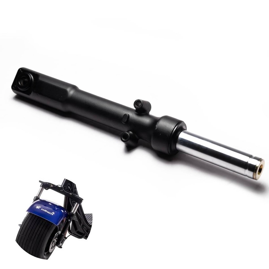 Amortecedor Bengala para Scooter X7 Cor Preta Lado Direito