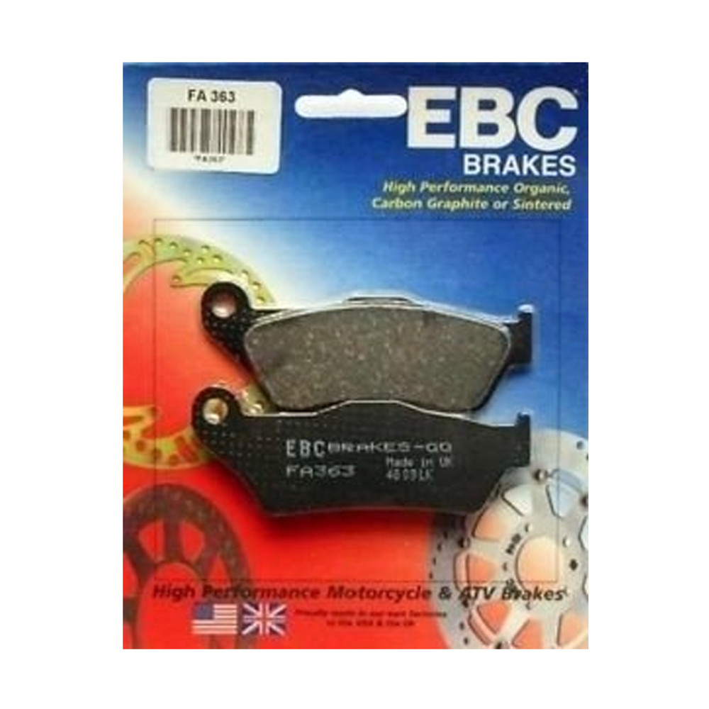 PASTILHA FREIO EBC FA363 BMW K 1200 GT 03/08 (T) R 1200 GS AD 07/09 (T