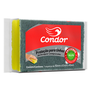 Esponja Amarela Condor Multiuso Antiviral e Antibacteriana em Oferta na Shopee