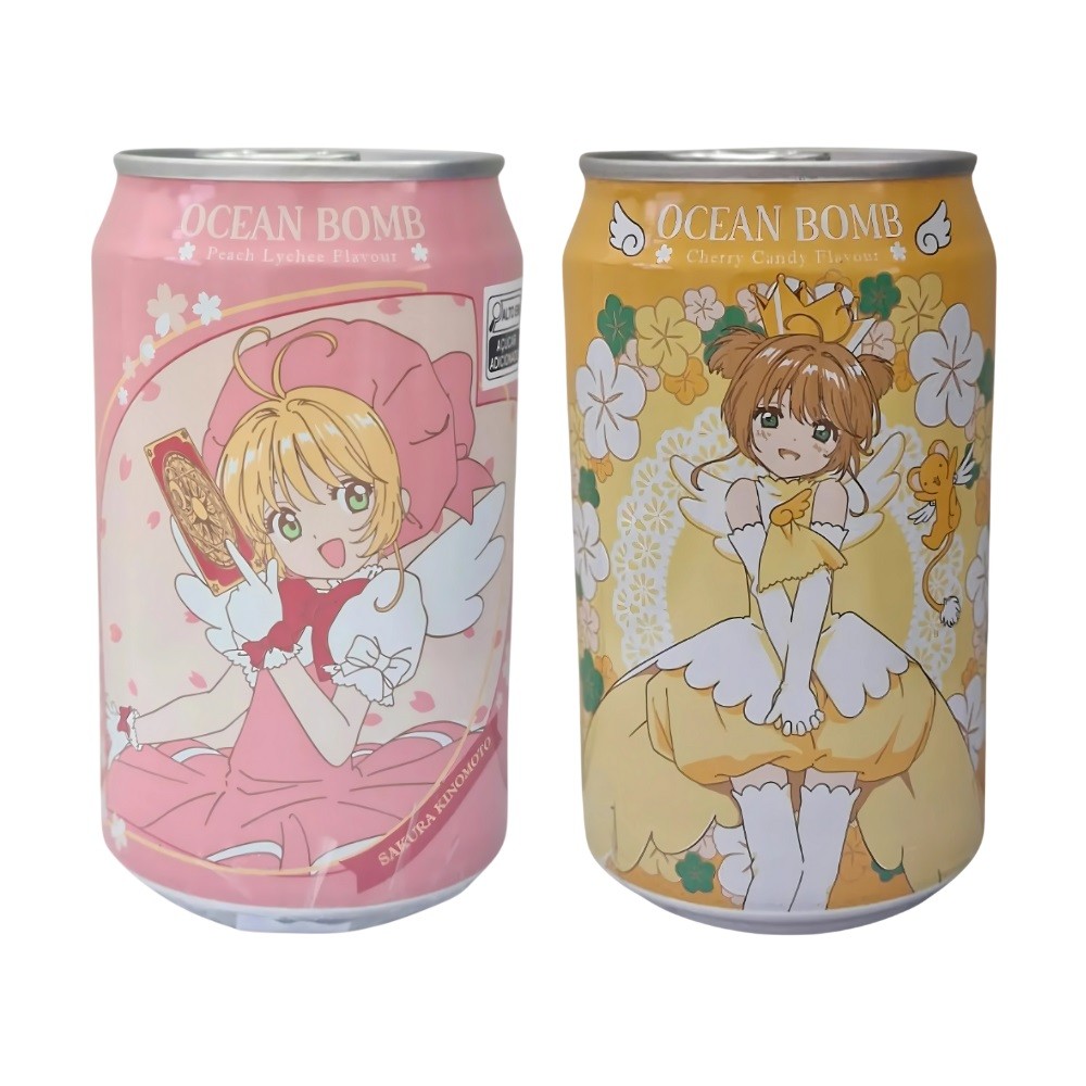 Refrigerante Ocean Bomb Lata 330 ml Sakura Card Captors
