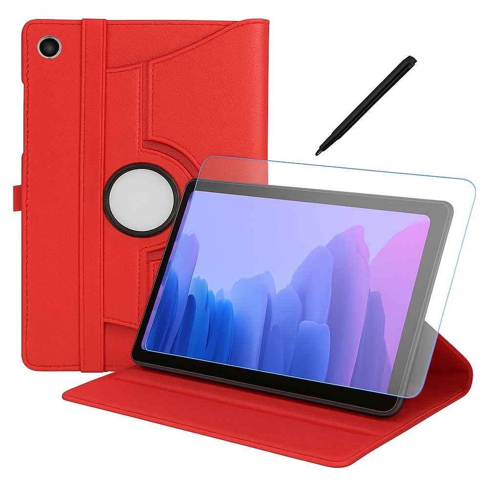 Kit Capa Giratória Samsung Galaxy  8.7 + Película + Caneta Touch de Brinde ! em Oferta na Shopee