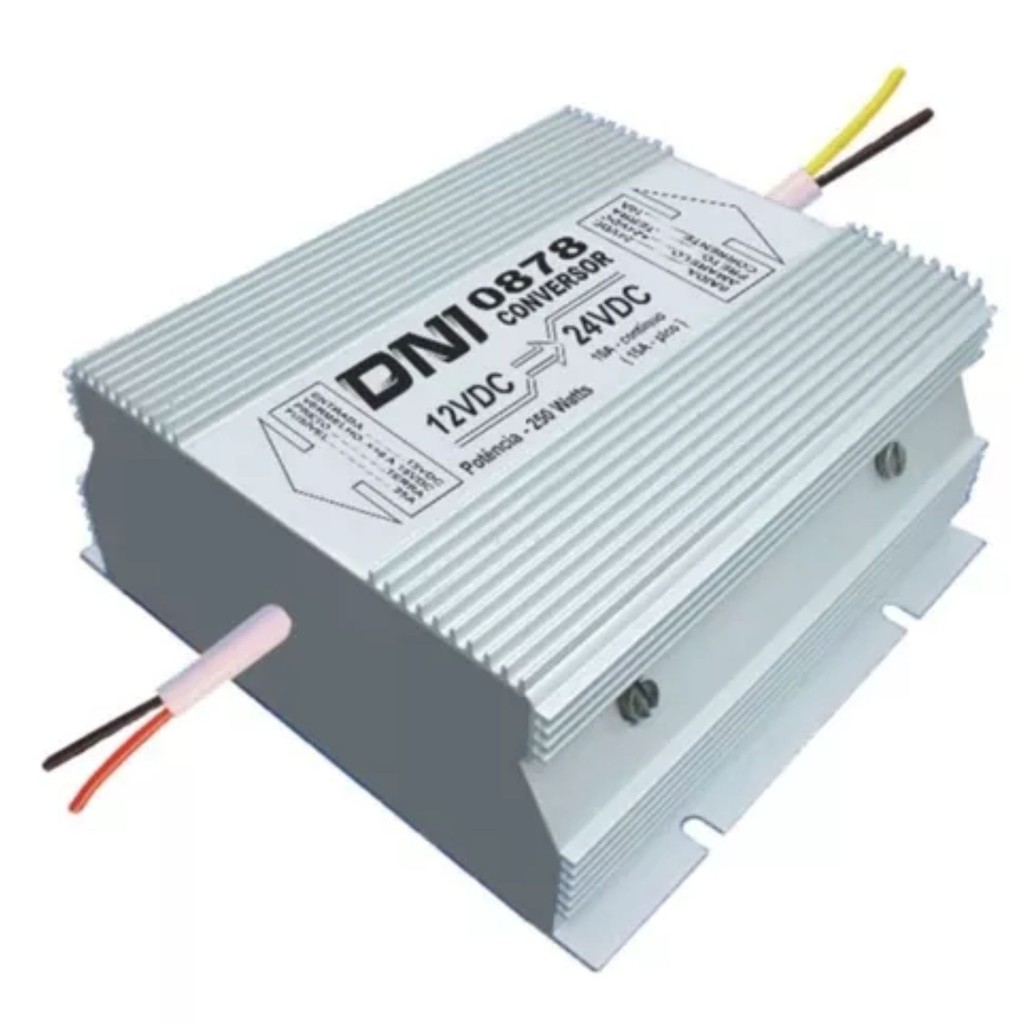 Conversor Tensão 12V 24V 250W 10A 15A Inversor (DNI0878)