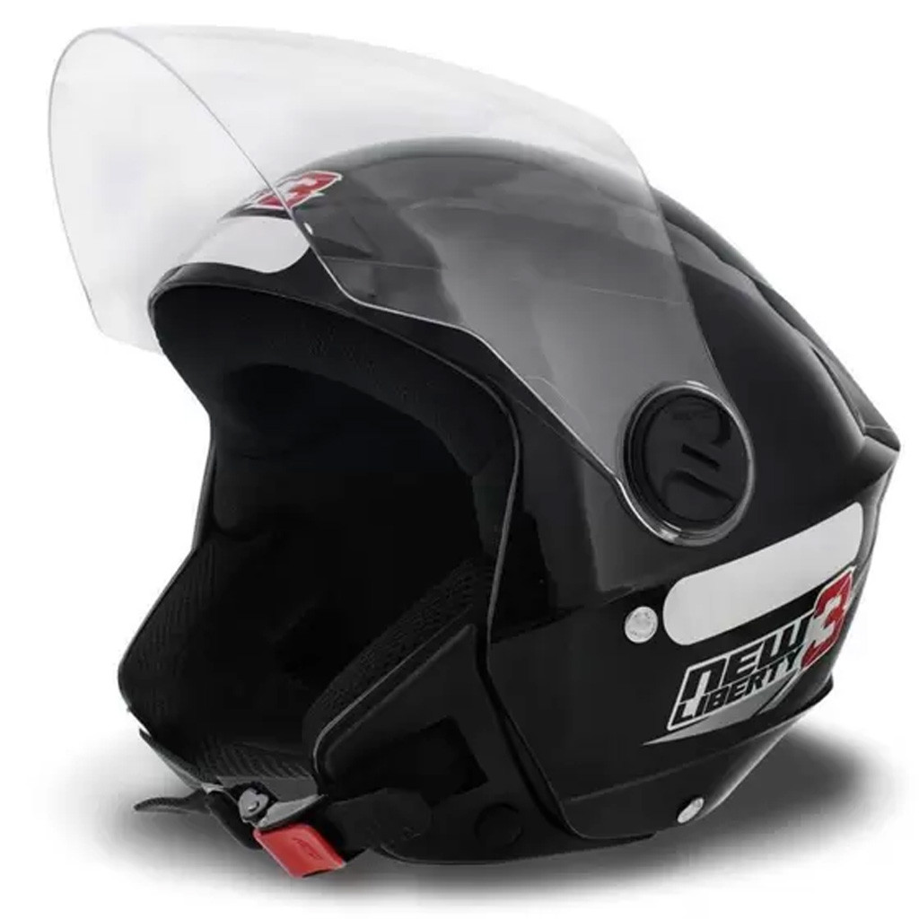 Capacete Pro Tork New Liberty Three Preto Brilhante (58) em Oferta na Shopee