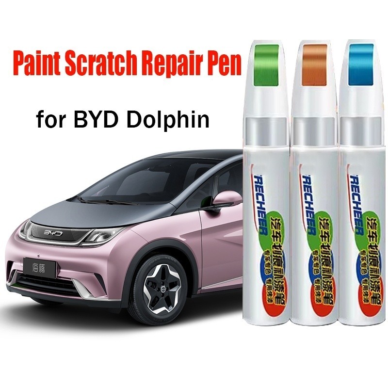Caneta de retoque Golf Dolphin, ferramenta de reparo de arranhões para carros BYD, conjunto especial d em Oferta na Shopee