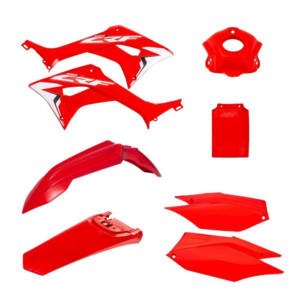 Kit Plástico Carenagem Roupa Reposição CRF250F CRF 250 Amx