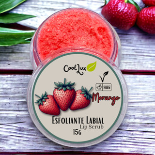 Lip Scrub Esfoliante Labial com Vitamina E Natural hidratante 15G em Oferta na Shopee
