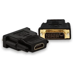Adaptador Conversor DVI-D para HDMI - Dual Link - 24+1 Pinos (DVI-D M X HDMI F)