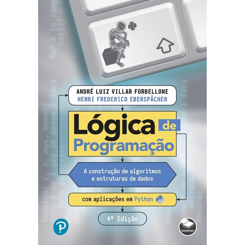 Lógica de programação - Bookman em Oferta na Shopee