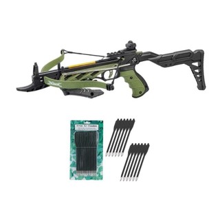 Besta/balestra Recurvo Alligator TCS2-G 80l + Kit 12 Flechas em Oferta na Shopee