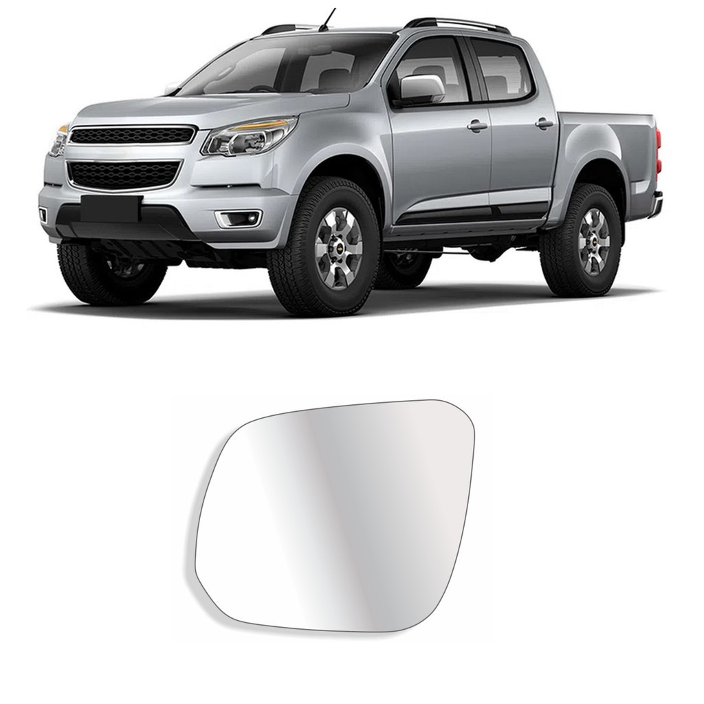 Lente Espelho S10 2012 2013 2014 Trail Blazer 2012 Com Base Esquerdo Motorista
