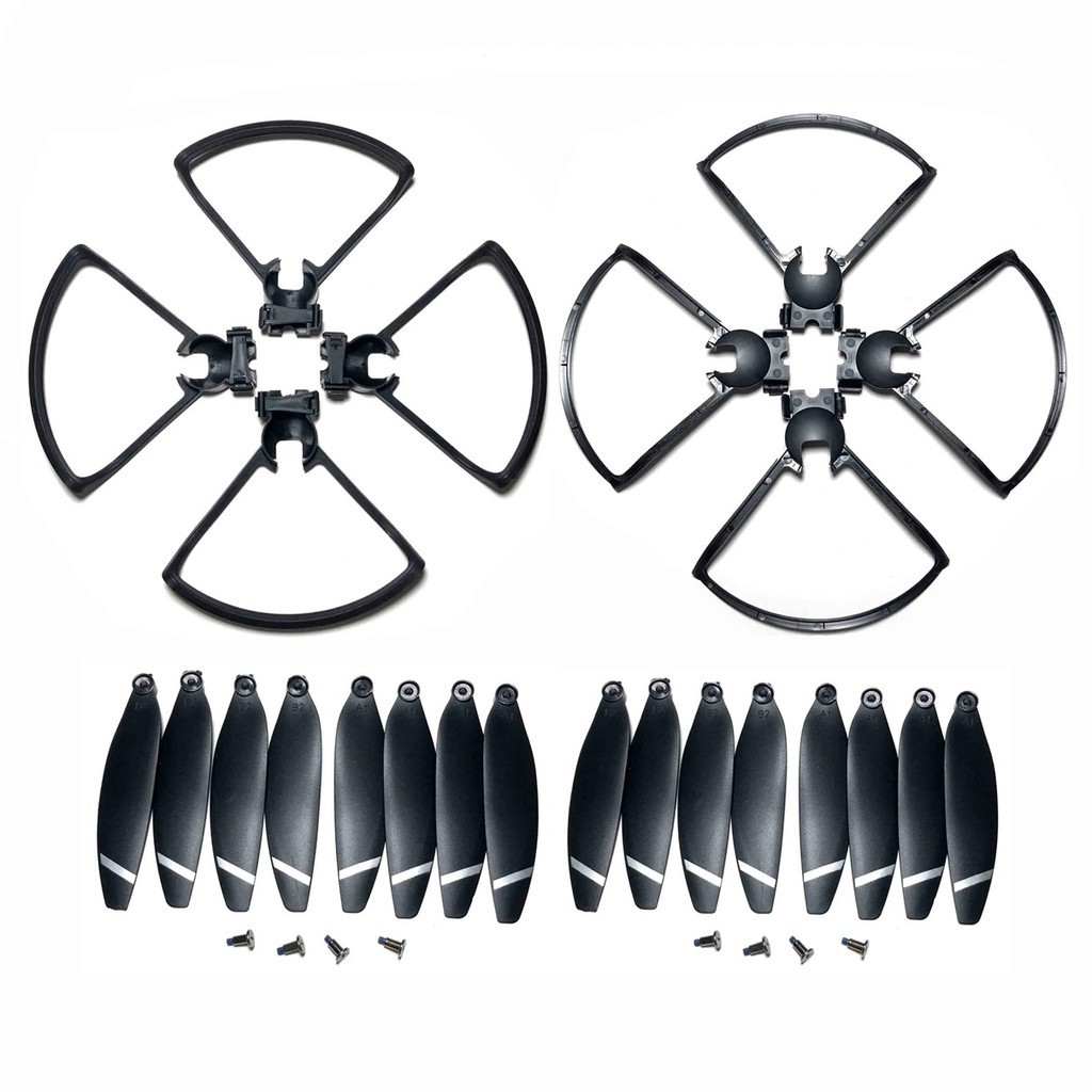 Kit  12 Proteções, e 32 Hélices, Para Drone L900 Pro, Pro SE, Pro Max, Pro SE Max