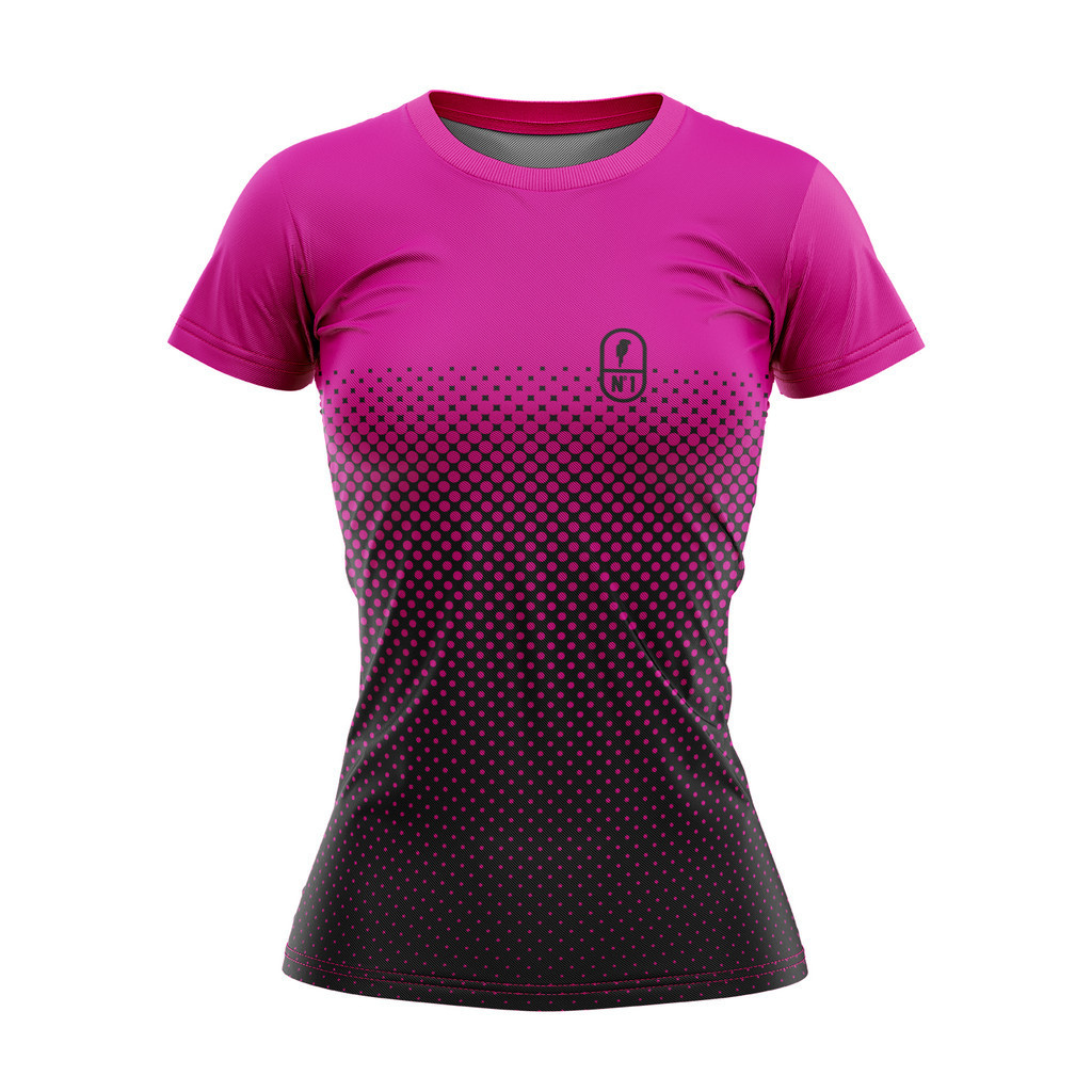 Camiseta Feminina Cross Fit Treino Camisa Dry Fit Academia Beach Tennis Blusa Corrida CAF02