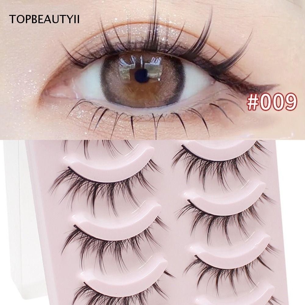 TOPBEAUTY Cílios Falsos , Pestanas De Mink Hair Little Devil Lashes , Maquiagem Natural Da Moda Feminina Eye Para Extensão De Bricolage