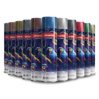 Tinta Spray metálico todas as cores 400ml - Etaniz em Oferta na Shopee