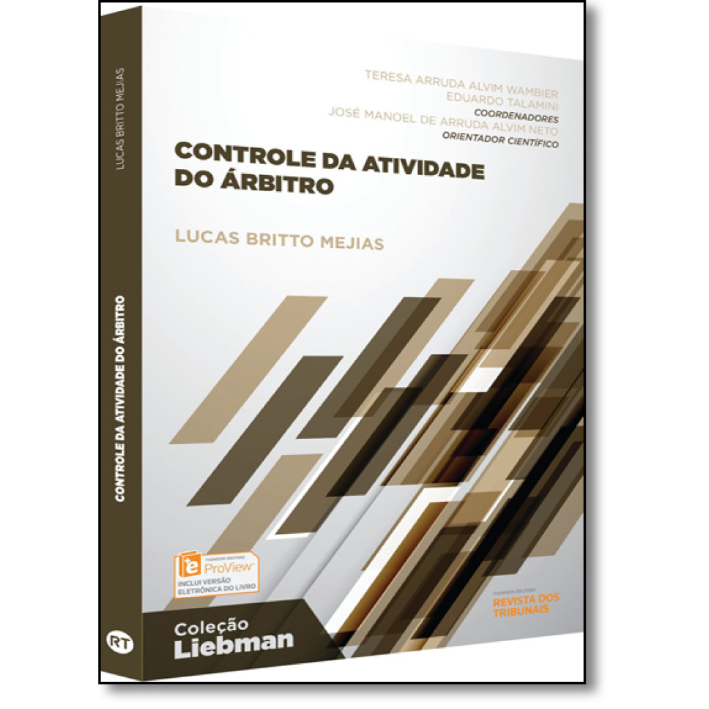 Controle da Atividade do Árbitro - Coleção Liebman