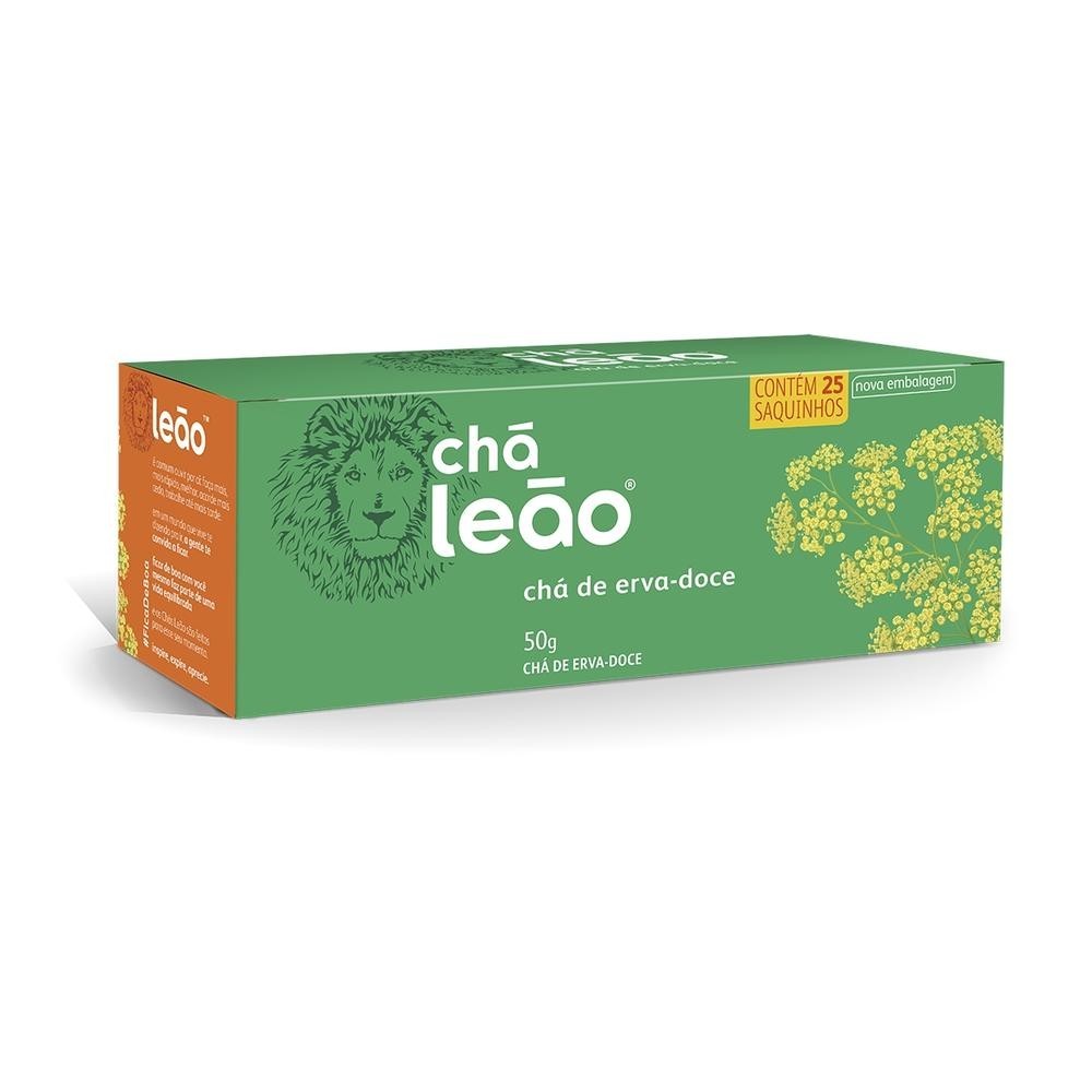Chá Erva Doce Leão 25 Sachês em Oferta na Shopee