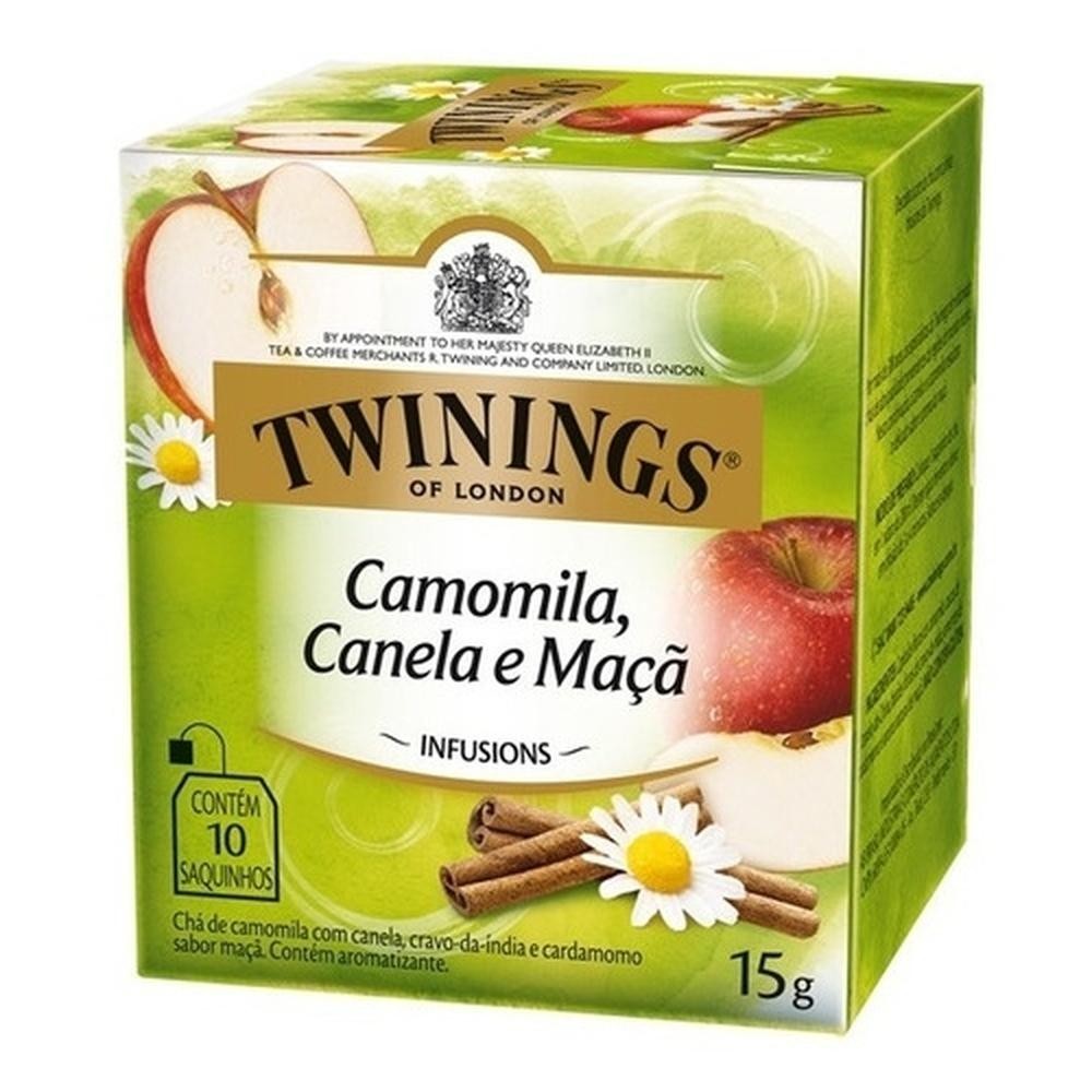 Chá de Infusão Twinings Camomila, Canela e Maçã 15g em Oferta na Shopee