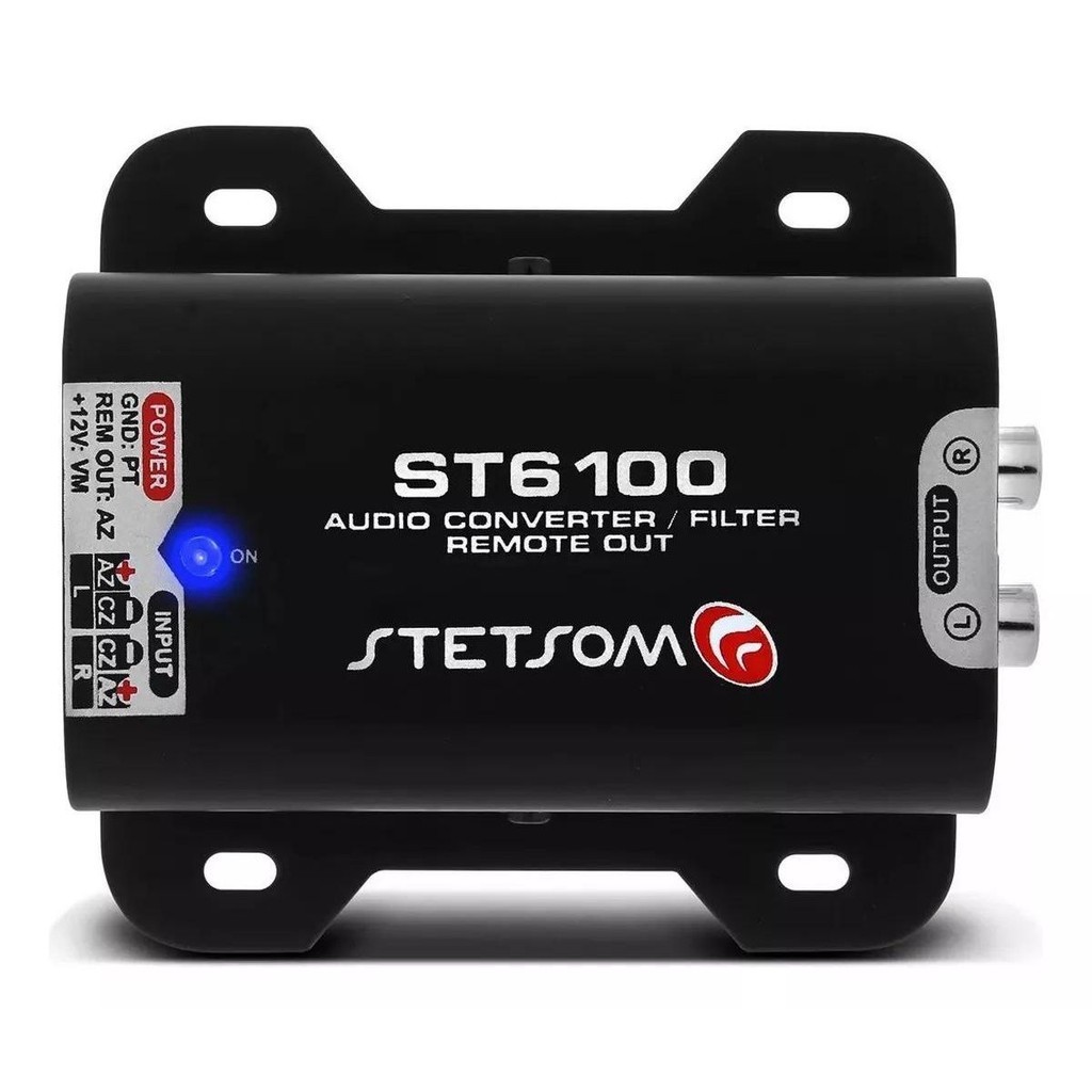 Conversor Rca St6100 Stetsom Com Filtro Anti Ruido Integrado