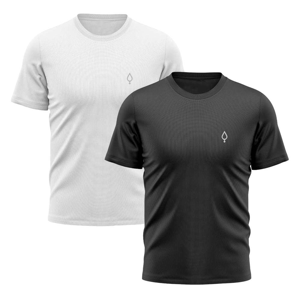 Kit 2 Camisetas Masculina Dry Fit Leve Manga Curta Treino Corrida Academia em Oferta na Shopee