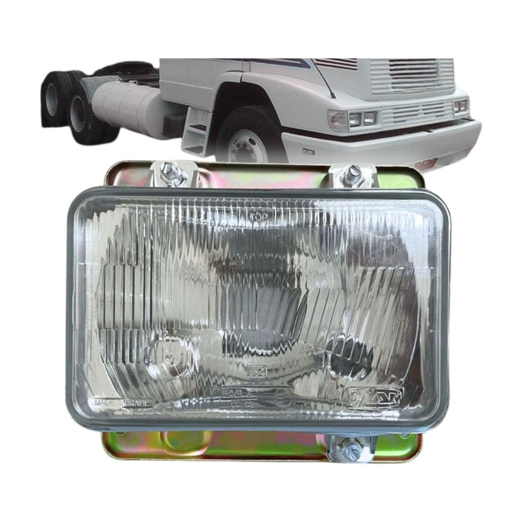 Farol Mercedes Bicudo 93 a 04 1214 1418 1618 1935 1844 LD - Spare Parts and Accessories for Vehicles