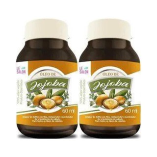 Kit 2 Unidades Óleo Capilar de Jojoba 60ml - Le Salon Profissional Reds em Oferta na Shopee