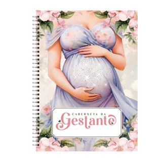 Caderneta da Gestante para o Pré Natal 8ªed Atual - Modelo 6 em Oferta na Shopee