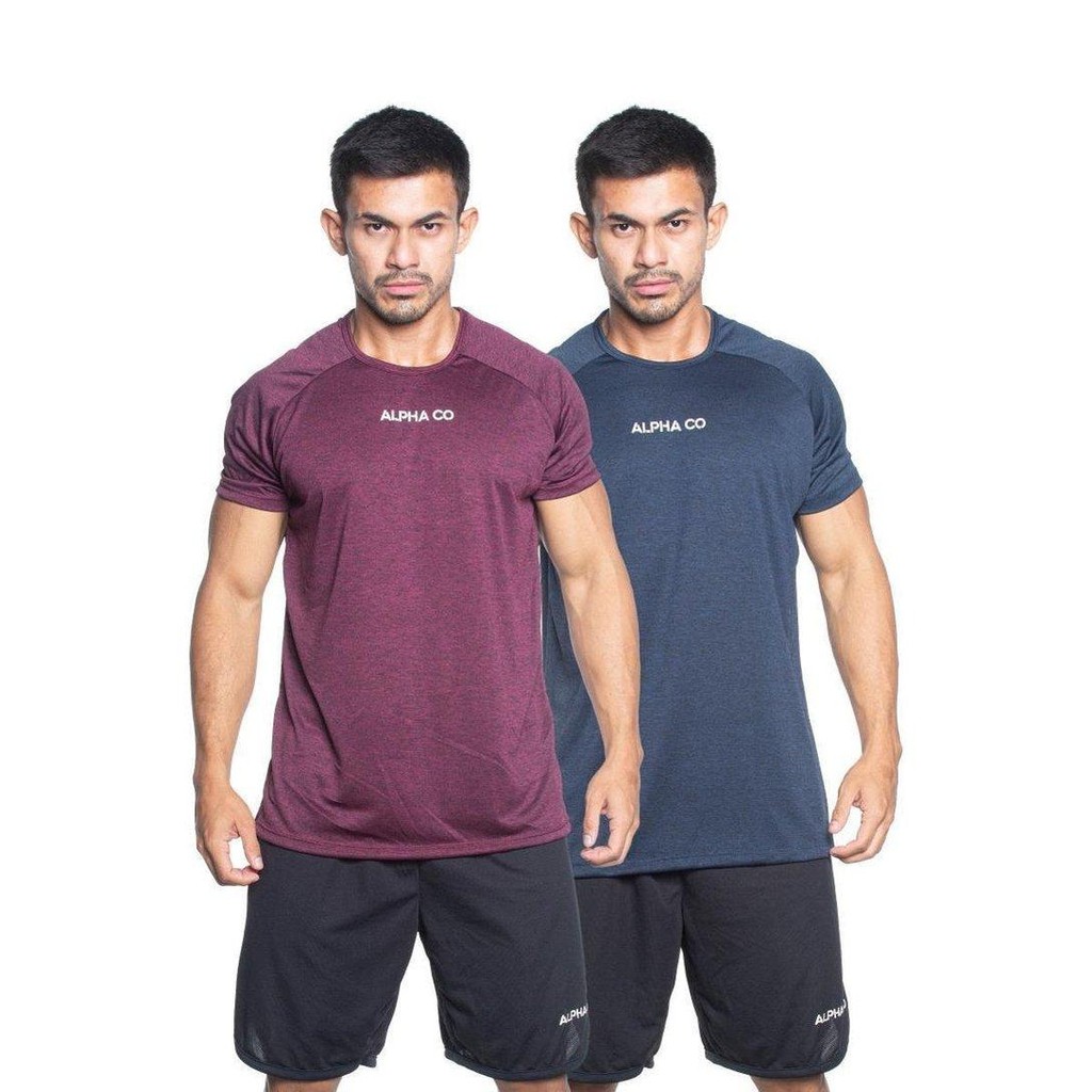 Kit 2 Camisetas Dry Alpha Co Masculina - Men Clothes